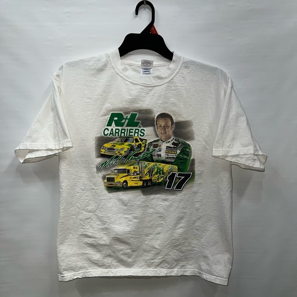 Delta Matt Kenseth T-Shirt Men’s Large Multicolor Graphic 100% Cotton - Picture 1 of 16